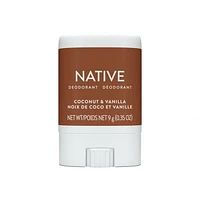 Native Travel Size Natural Deodorant, Coconut & Vanilla, Aluminum Free, Travel size, aluminum free, natural deodorant