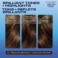 Coloration permanente Clairol Nice'n Easy Couverture Des Cheveux Gris À 100