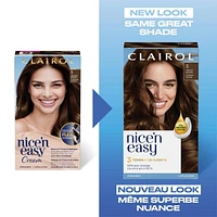 Coloration permanente Clairol Nice'n Easy Couverture Des Cheveux Gris À 100