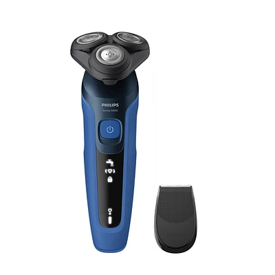 Rasoir électrique Philips de série 5000 utilisable sur peau sèche ou humide, S5466/17 Rasoir électrique Philips de série 5000