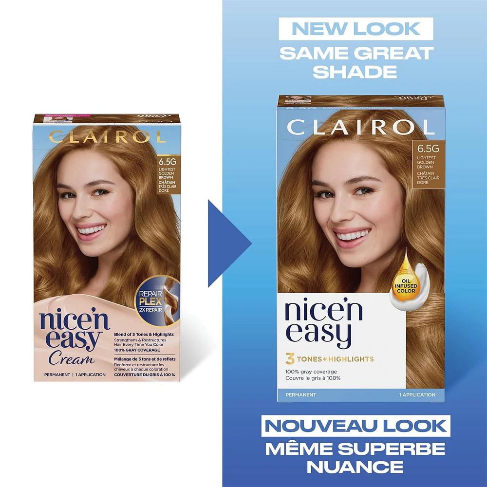 Clairol Nice'n Easy Permanent Hair Dye