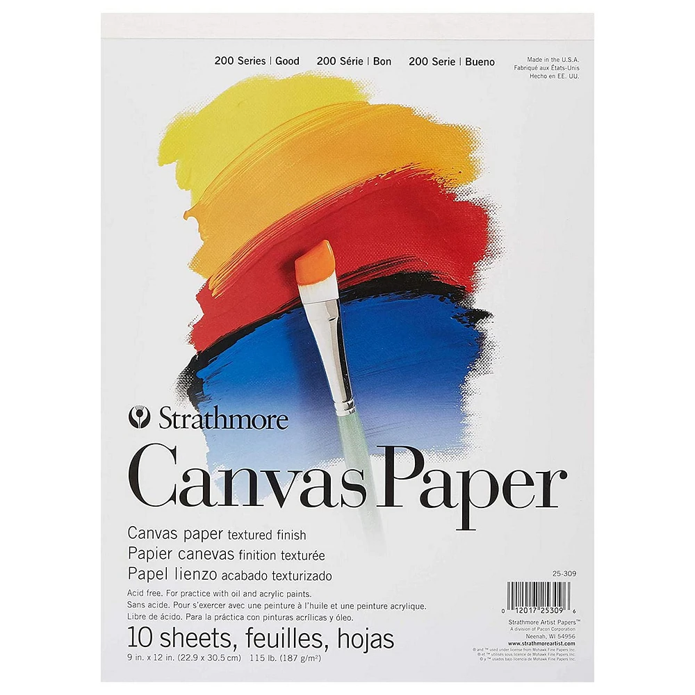 Strathmore Canvas Paper Pad