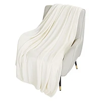 HOMETRENDS Luxury Plush Blanket, Double/Queen - King