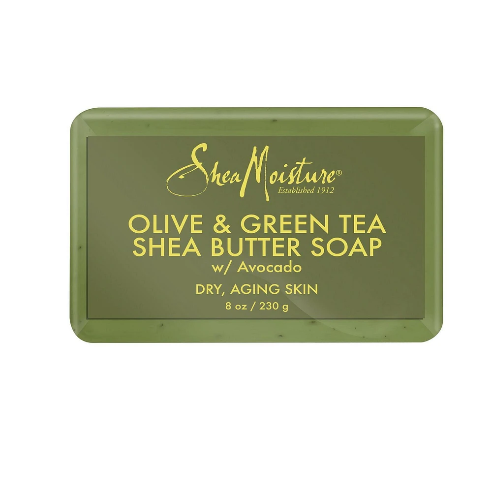 SheaMoisture Olive and Green Tea Bar Soap, 227 g