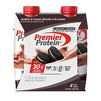 Premier Protein Cookies & Cream, Cookies & Cream Shake 4x325ml