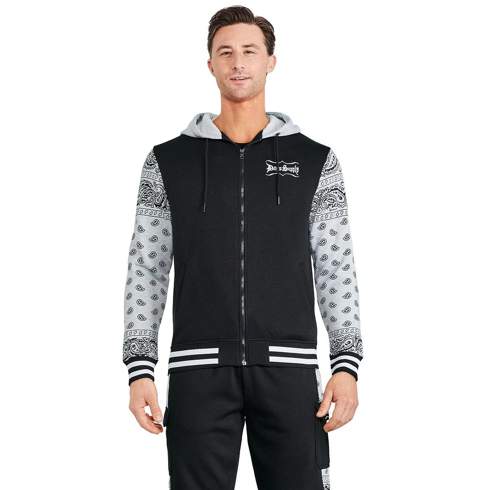 Dogg Supply Men's Hooded Varsity Jacket