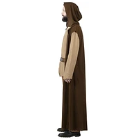 STAR WARS OBI-WAN KENOBI MEN’S COSTUME - Linen Tunic and Pants with Hooded Robe