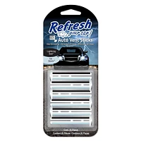 Refresh Your Car! Auto Vent Sticks (Lightning Bolt/Ice Storm Duel Scent, Pack of 6), Auto Vent Sticks (Lightning Bolt/Ice Storm Duel Scent Pack of 6)