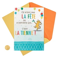 Hallmark Musical Pop Up Birthday Card (Not Just Anybody's Birthday)