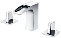 American Imaginations 18.25-in. W Rectangle Bathroom Undermount Sink Set In White - Chrome Hardware AI-26692