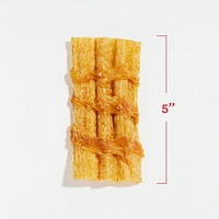 DreamBone Chicken Wrapped Wavy Peanut Butter Chips 5ct, 75g, DreamBone Chicken Wrapped Wavy Peanut Butter Chips 5ct, 75g Rawhide Free