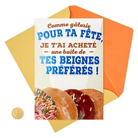 Hallmark Funny Birthday Card (Box of Donuts)