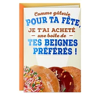 Hallmark Funny Birthday Card (Box of Donuts)