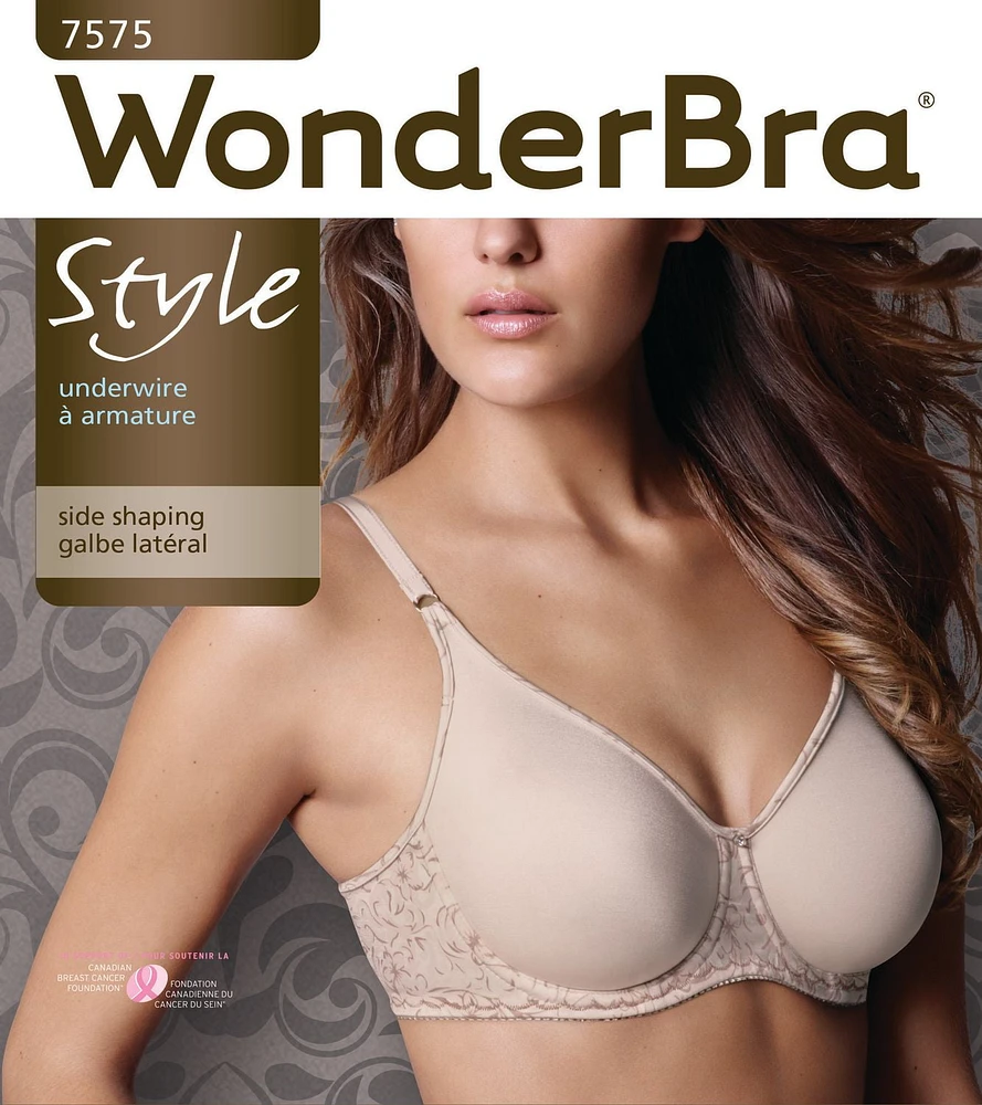 WonderBra Side Shaping Smless Underwire Bra