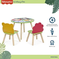 Fisher Price Fauna Collection Brave Heart Table Chair Set by Dream On Me