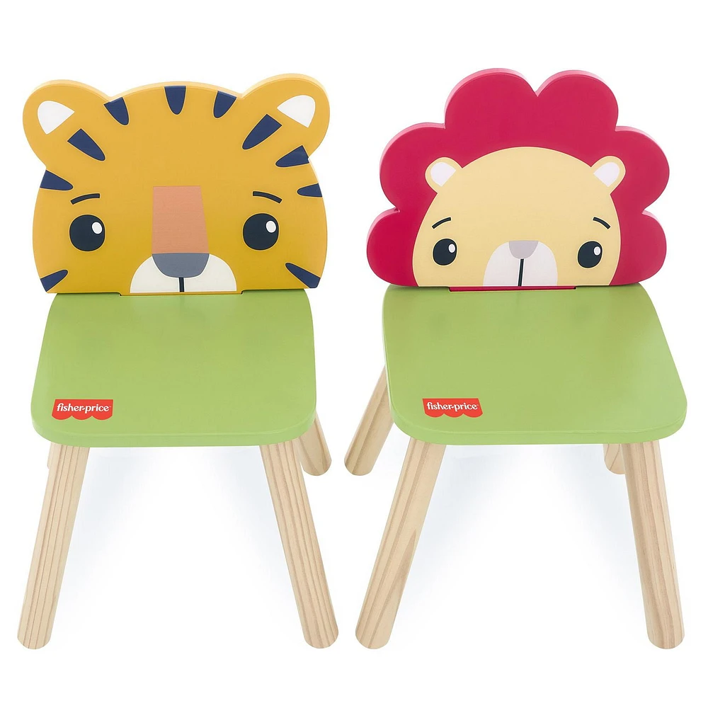 Fisher Price Fauna Collection Brave Heart Table Chair Set by Dream On Me