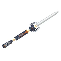 Star Wars Lightsaber Forge Ahsoka Tano Extendable White Lightsaber Toy, Customizable Roleplay Toy