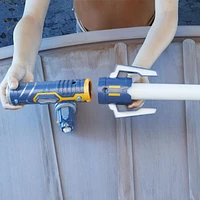 Star Wars Lightsaber Forge Ahsoka Tano Extendable White Lightsaber Toy, Customizable Roleplay Toy