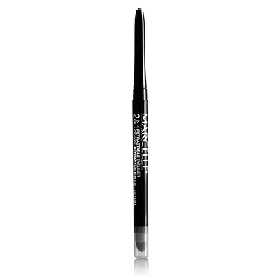 Marcelle 2-in-1 Retractable Eyeliner, The most versatile liner ever!