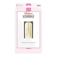 Sally Hansen Vitamin E Nail & Cuticle Oil, natural essential oil complex, moisturizes and conditions cuticles, increasing nail flexibility, Nourishes nails and cuticles