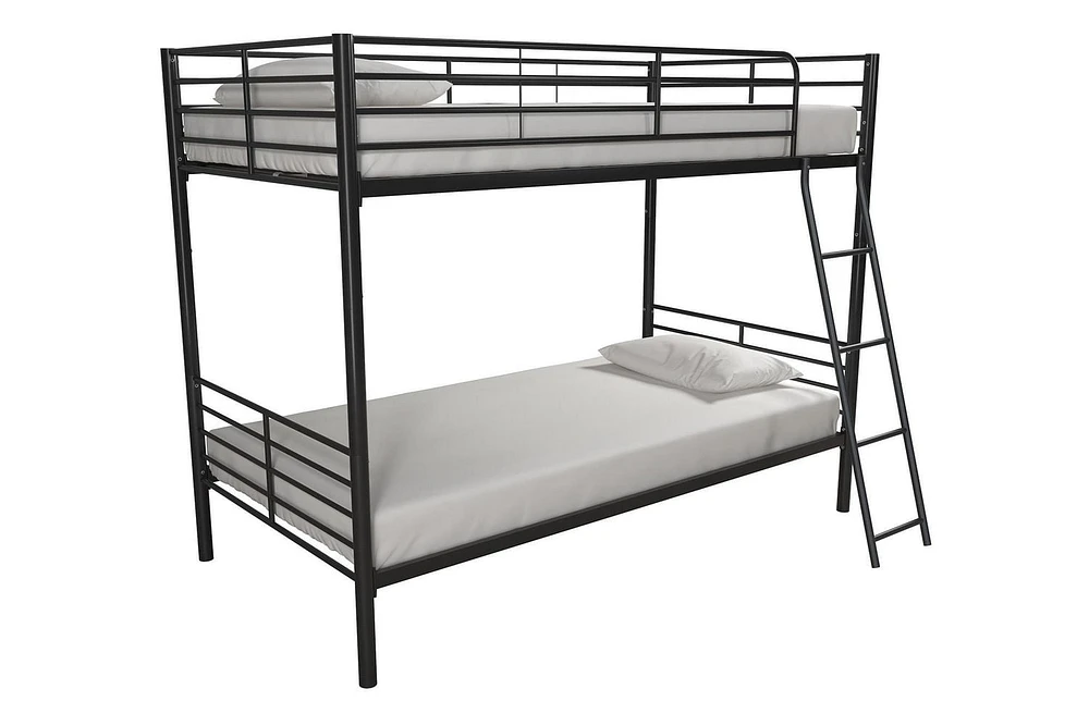 Mainstays Twin over Twin Convertible Bunk Bed