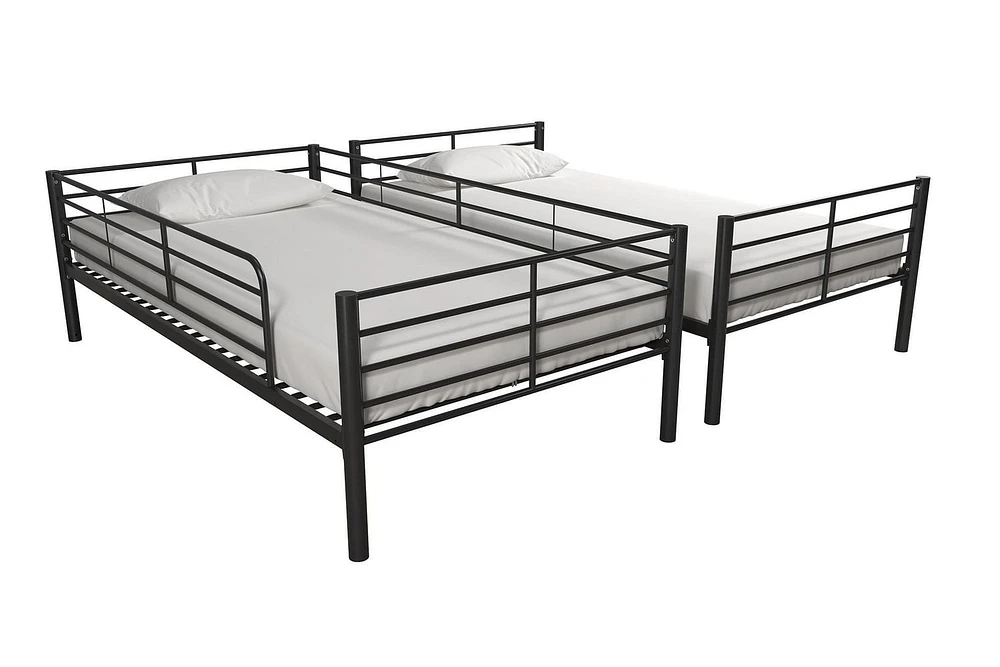 Mainstays Twin over Twin Convertible Bunk Bed