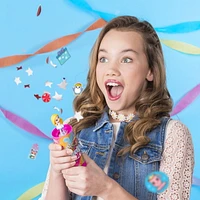 Party Popteenies – Party Pack – 6 Surprise Popper Bundle with Confetti, Collectible Mini Dolls And Accessories, for Ages 4 And up (styles Vary)