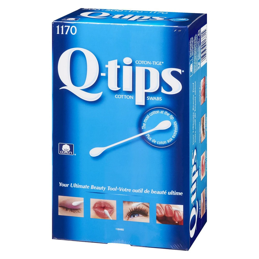 Q-tips Cotton Swabs, 1170 Count Cotton Swabs