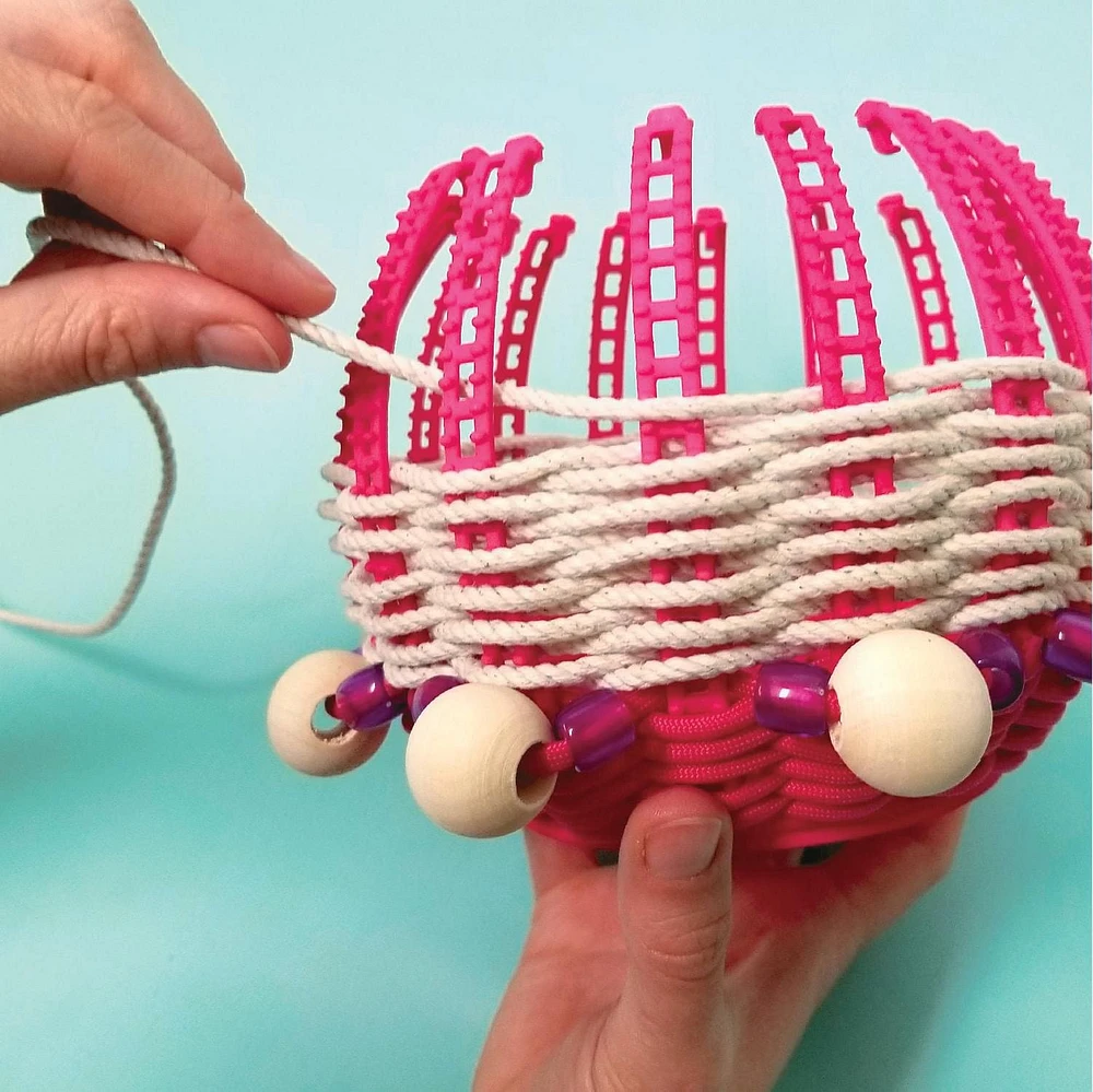 DIY Pop & Weave Basket