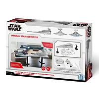 4D Build, Star Wars Imperial Star Destroyer, 3D Paper Model Kits, 278 Piece Paper Model Kit for Teens and Adults, Ages 10+