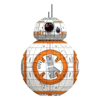 4D Build, Star Wars BB-8, 3D Paper Model Kit, 81 Piece Paper Model Kit for Teens and Adults, Ages 10+