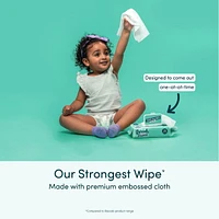 Sensitive Baby Wipes, Unscented, Single Pack, Jumbo-9 pack (648 wipes)<br>Multipack (216 wipes)<br>Single pack (72 wipes)