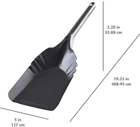 Pleasant Hearth 613 Fireplace Shovel, Black