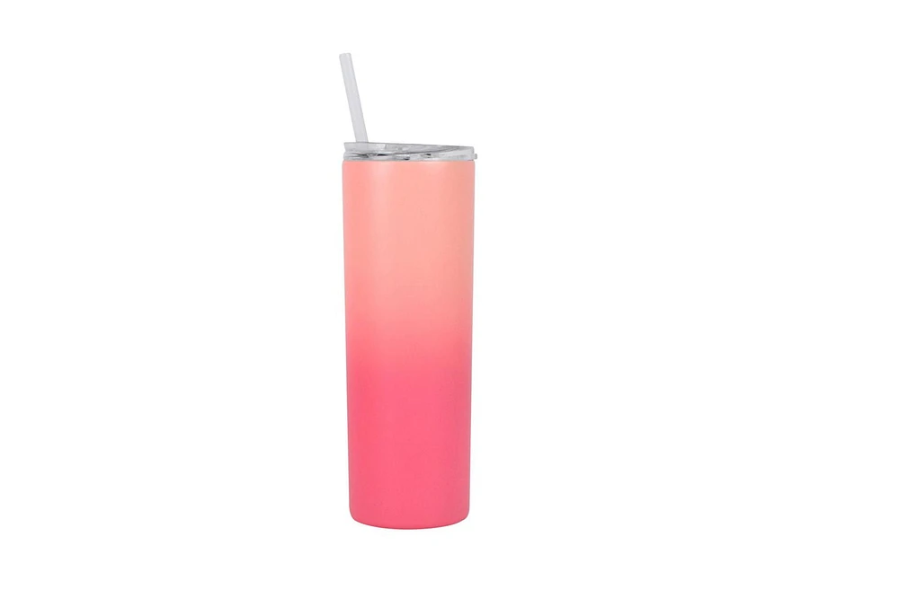 Home Trends SS TUMBLER PINK OMBRE