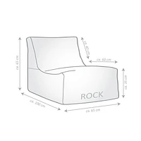Gouchee Home Rock Velvet Bean Bag