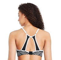Soutien-gorge de sport réglable à l’arrière Athletic Works pour femmes Tailles 34B-42D