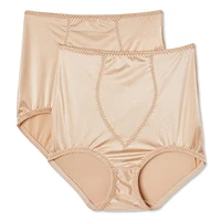 Lot de 2 culottes maintien léger George pour femmes Tailles M-2XL