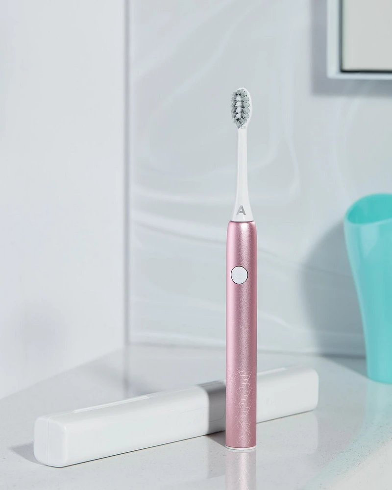 ARC Metal Sonic Power Toothbrush - Blush Metal