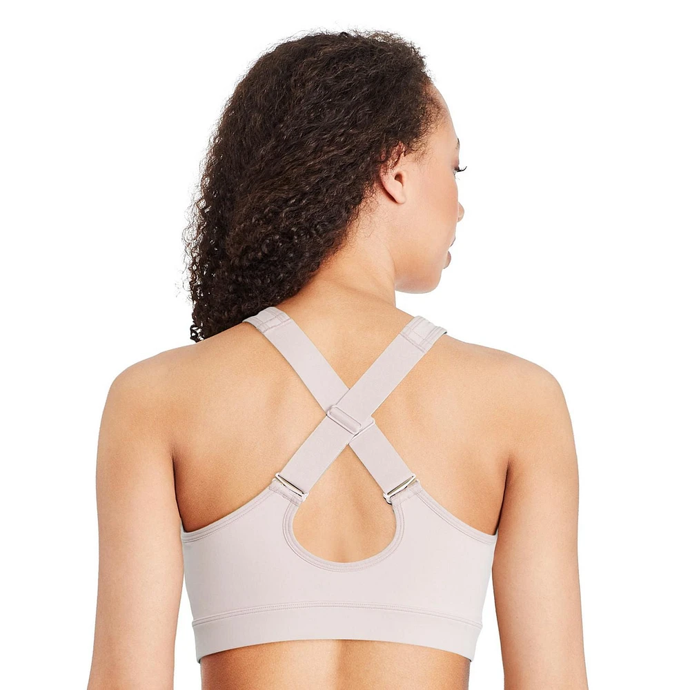 Soutien-gorge zippé sur le devant Athletic Works pour femmes