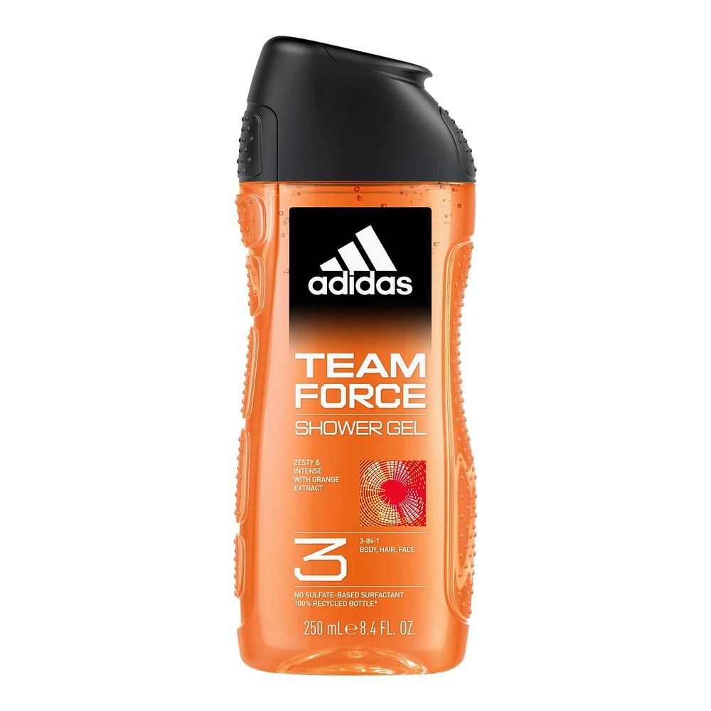 Giftset inlcuding a Pure Game Shower Gel, Ice Dive Shower Gel and Team Force Shower Gel