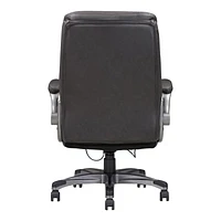 Sealy® Fitzroy Faux Black Leather Executive Office Chair