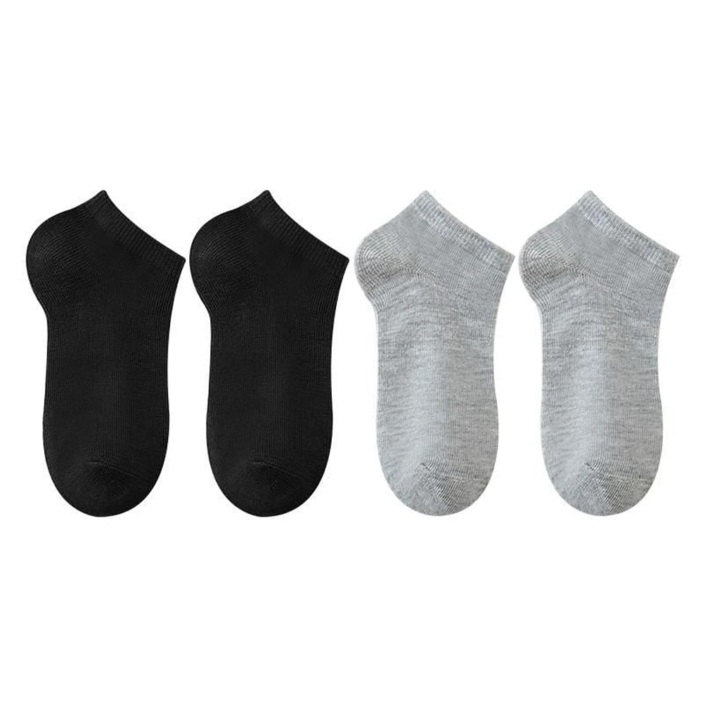 George Boys' 4 Pack Low-Cut Socks