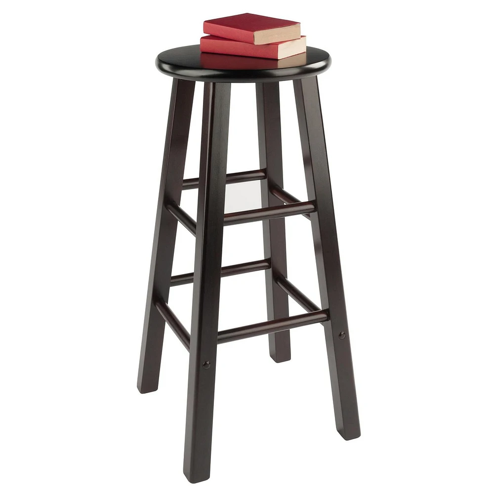 Element 2-Pc Bar Stool Set Espresso