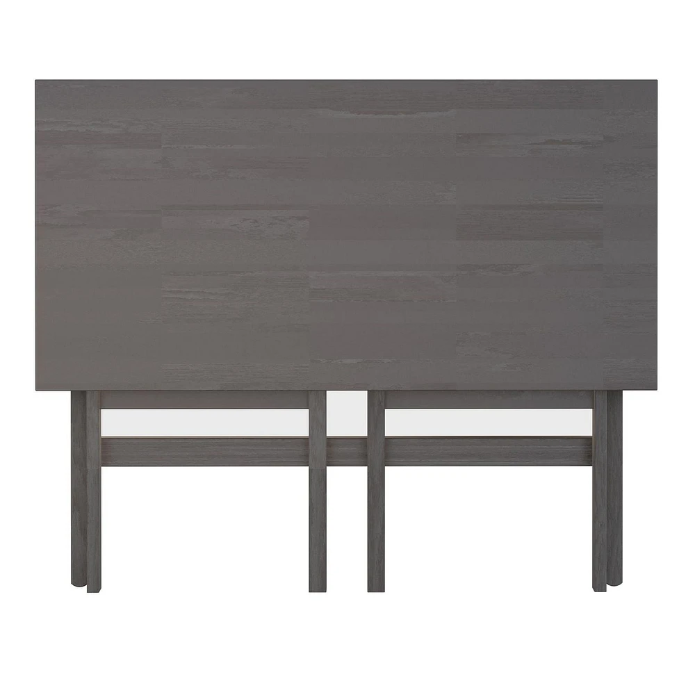 Xander Foldable Desk Oyster Gray