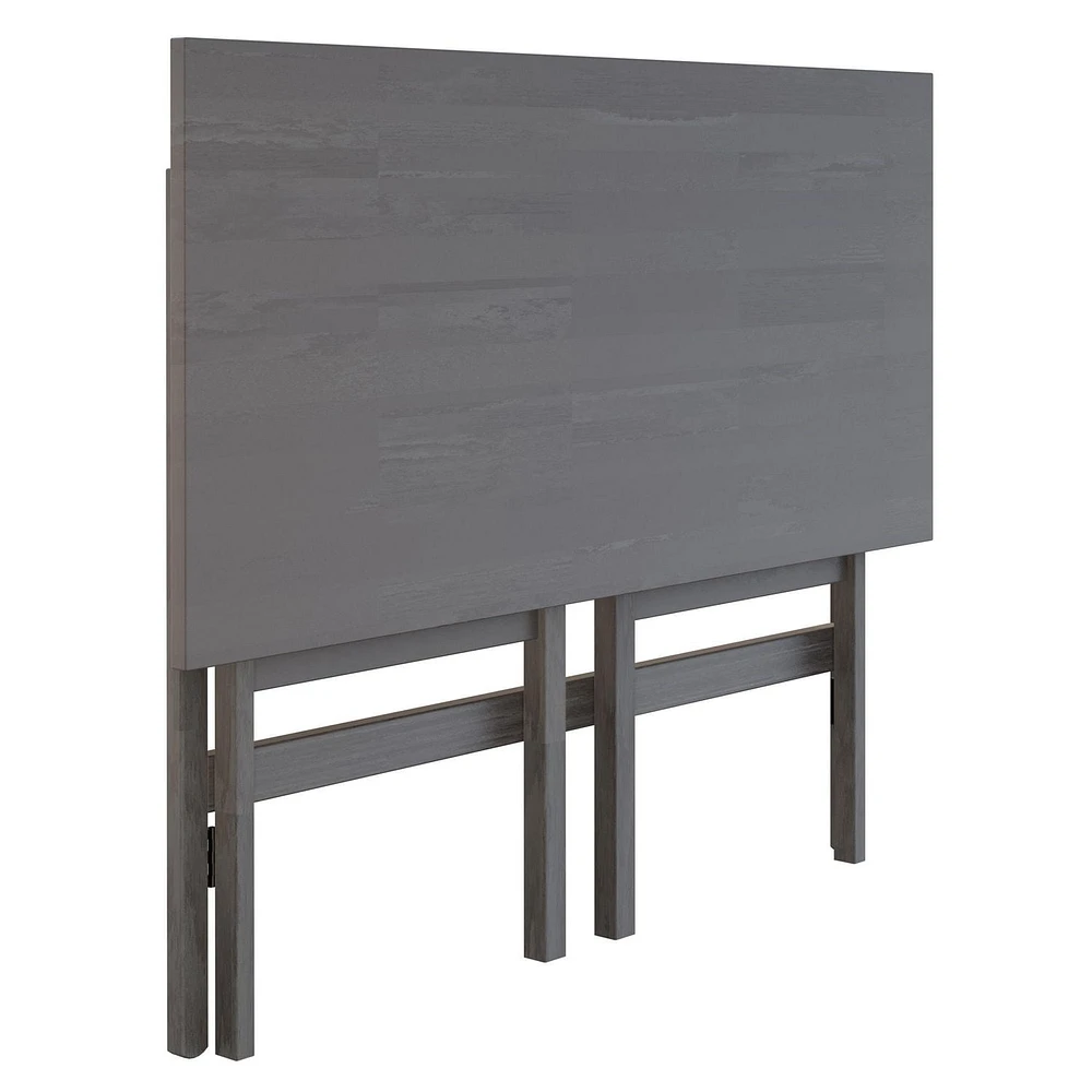 Xander Foldable Desk Oyster Gray