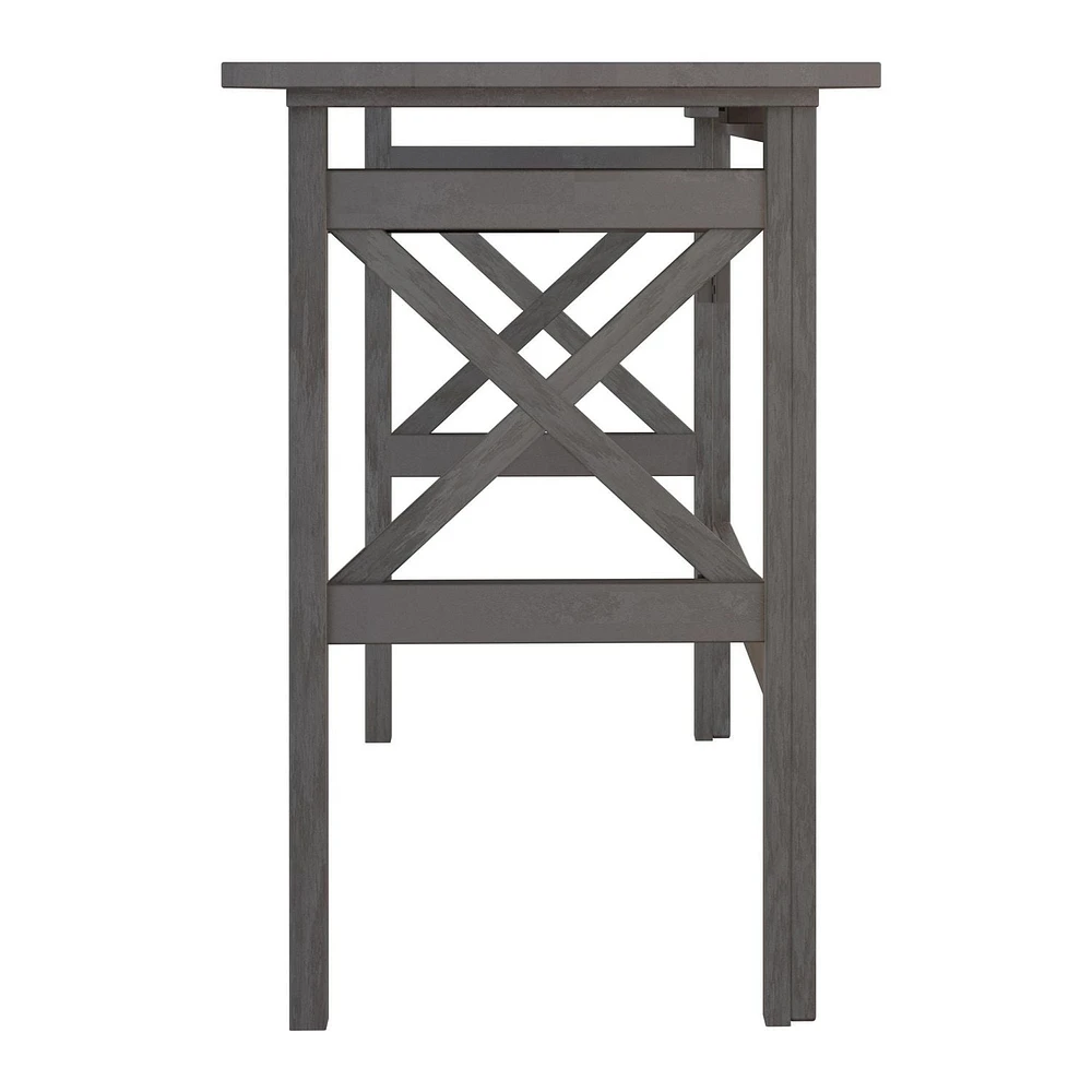 Xander Foldable Desk Oyster Gray