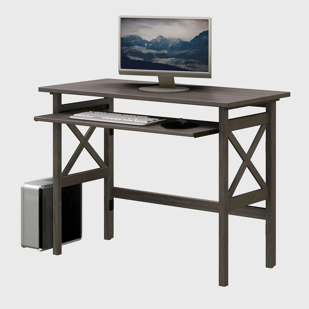 Xander Foldable Desk Oyster Gray