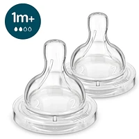 Philips Avent Anti-colic Baby Bottle Flow 2 Nipple, 2 pack, SCY762/02, 2pk Philips Avent Anti-colic Nipples
