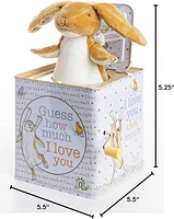 Kids Preferred Guess How Much I Love You - Nutbrown Hare Jack-in-The-Box - Musical Toy for Babies