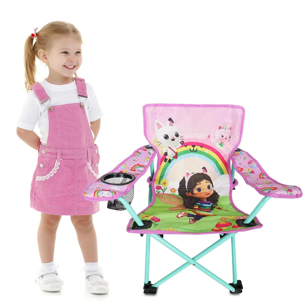 Gabby's Dollhouse Kids Camp Chair